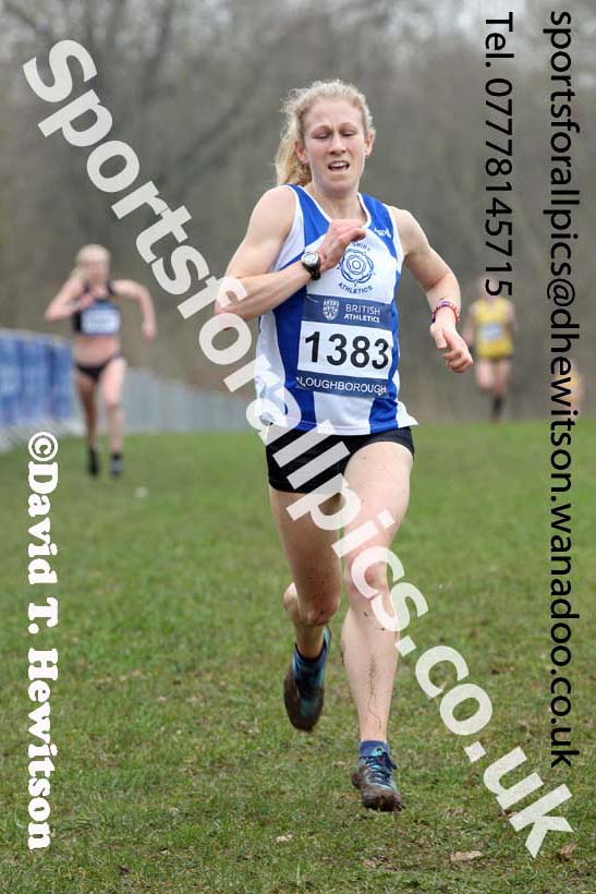 Senior womens Inter Counties Cross Country, Prestwold Hall, Loughborough. Photo: David T. Hewitson/Sports for All Pics